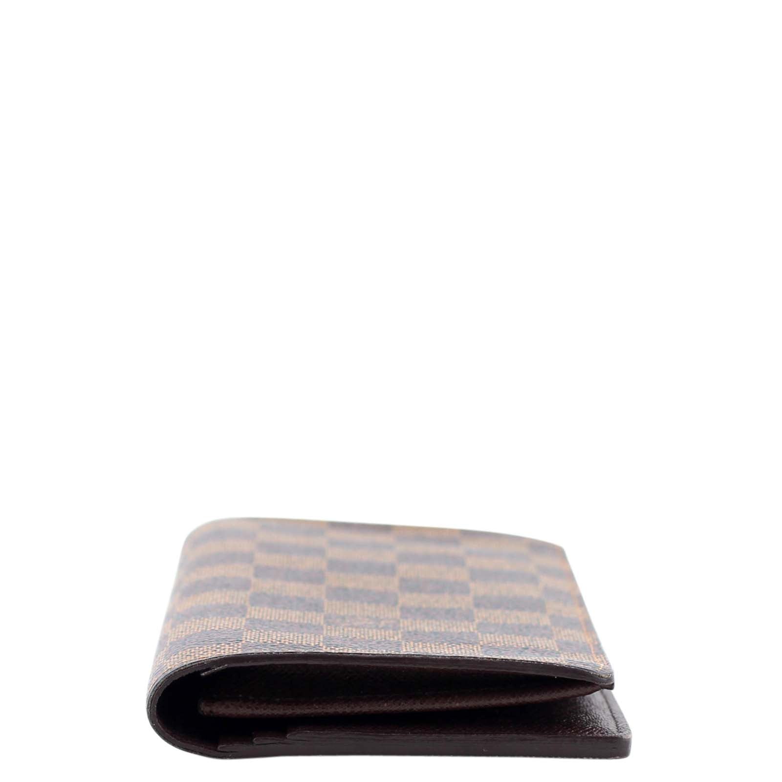 Louis Vuitton Brazza Wallet Damier Ebene Left