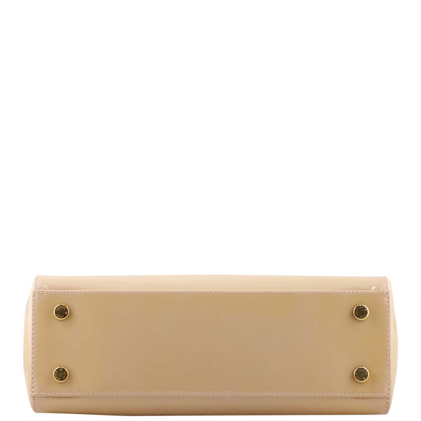 Louis Vuitton Brea MM Vernis Rose Florentine Base