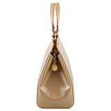 Louis Vuitton Brea MM Vernis Rose Florentine Left