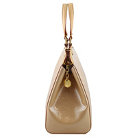 Louis Vuitton Brea MM Vernis Rose Florentine Left