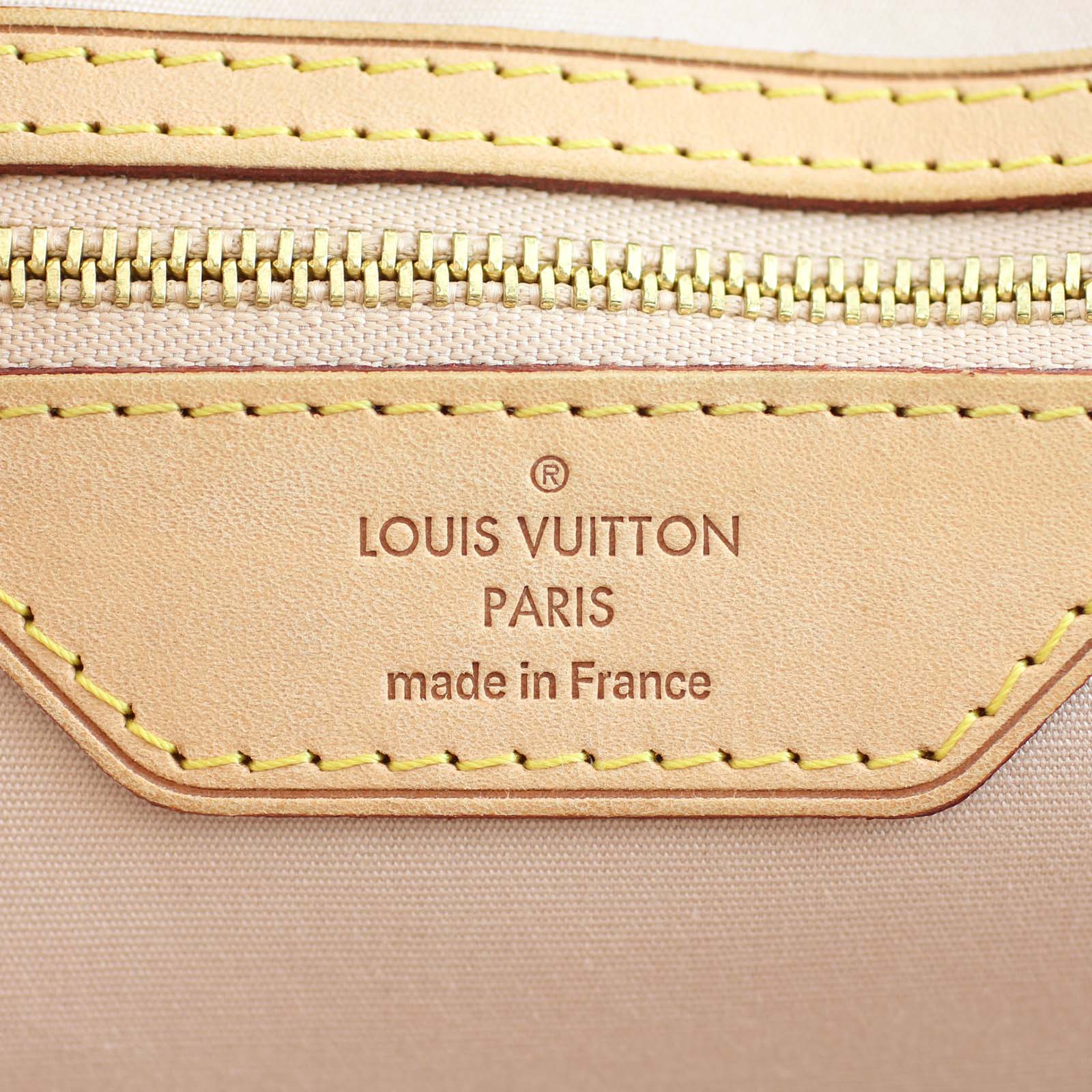 Louis Vuitton Brea MM Vernis Rose Florentine Made in France