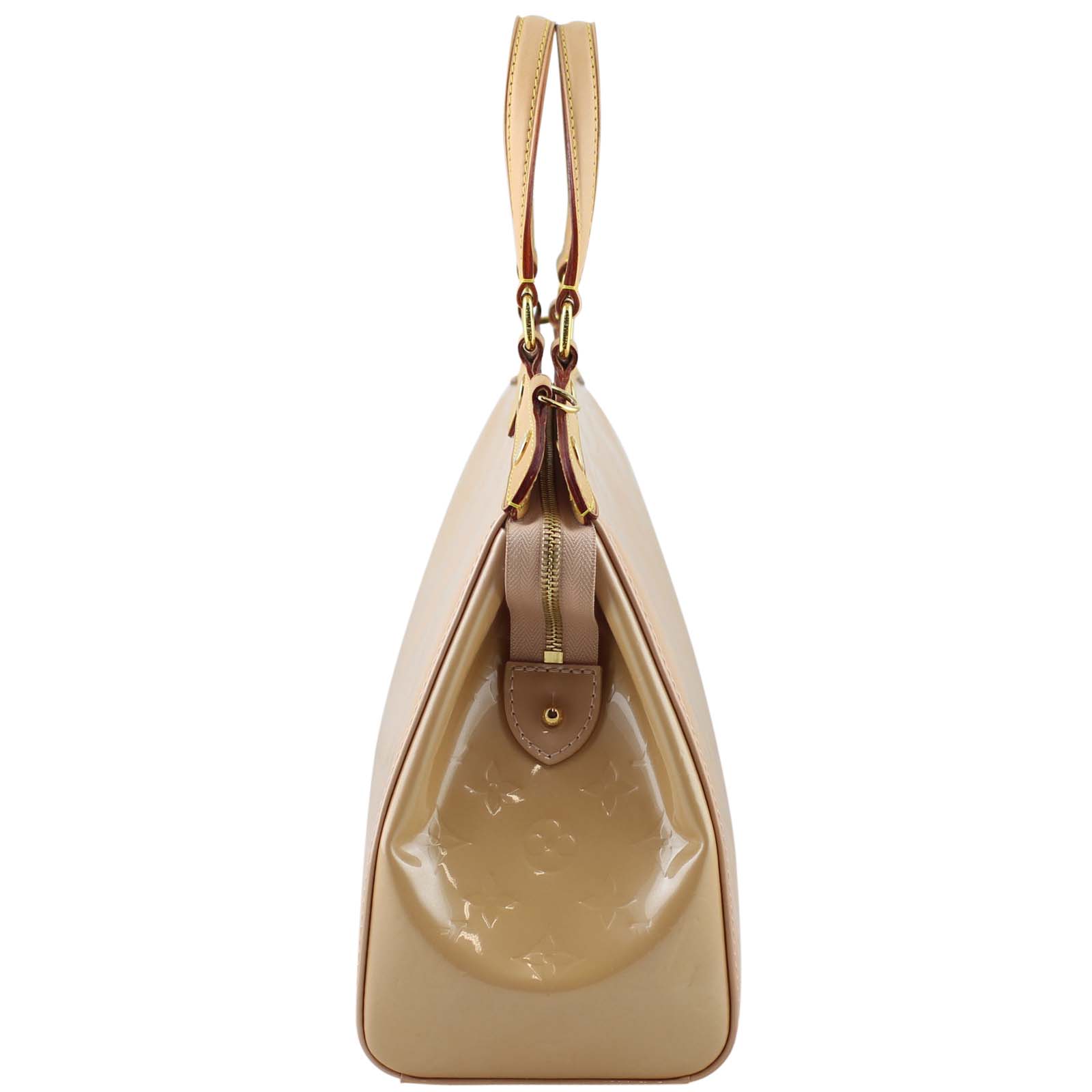 Louis Vuitton Brea MM Vernis Rose Florentine Right