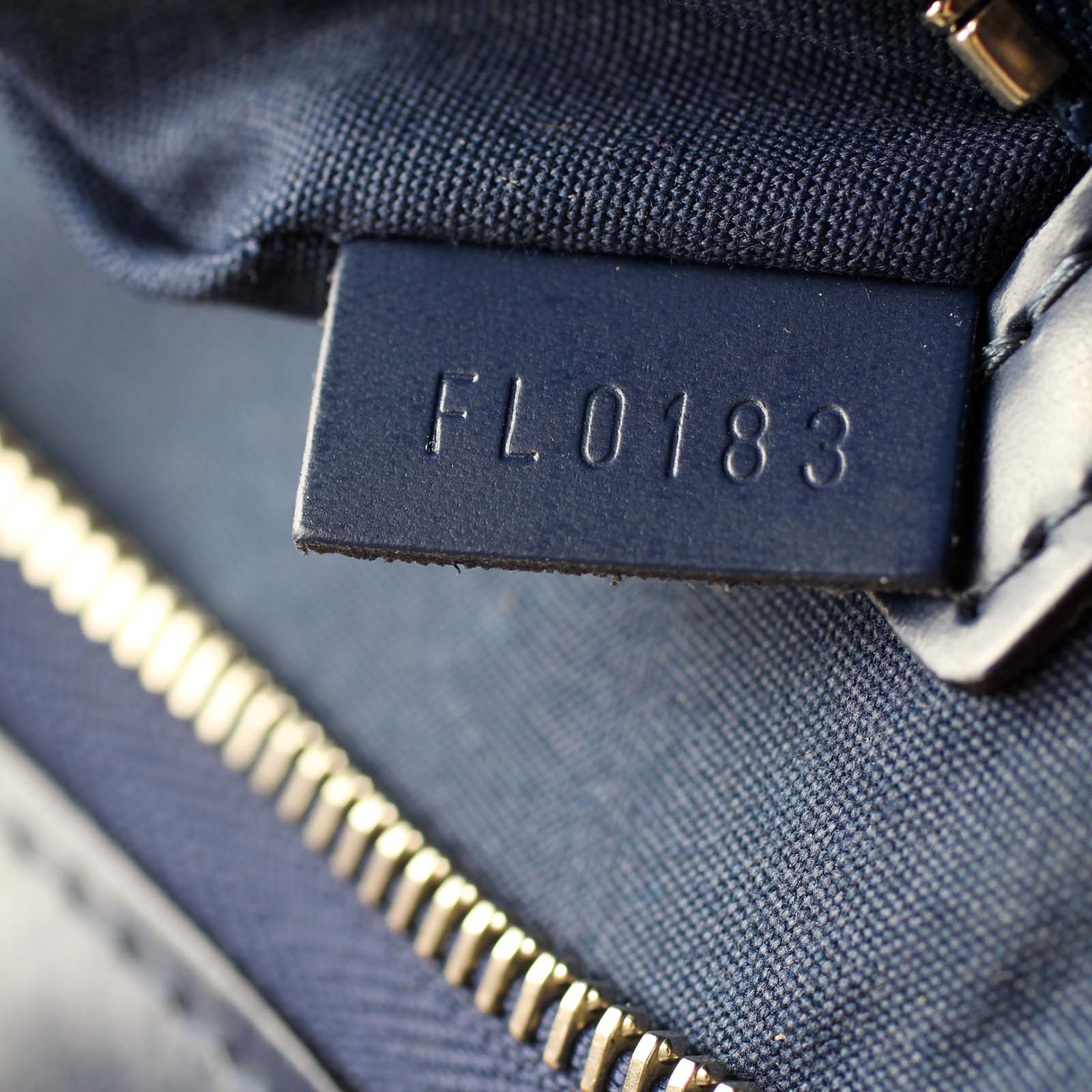 Louis Vuitton Brea MM Epi Indigo date code