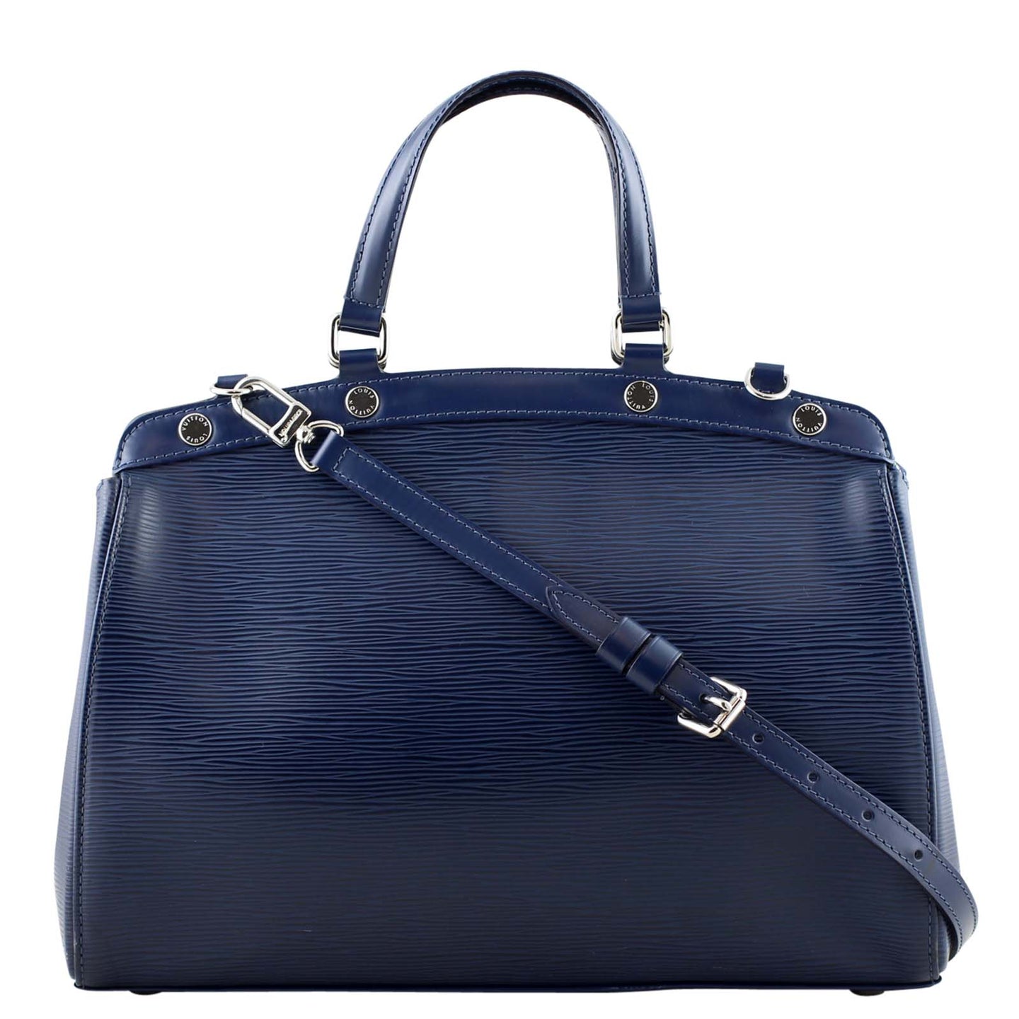 Louis Vuitton Brea MM Epi Indigo front strap