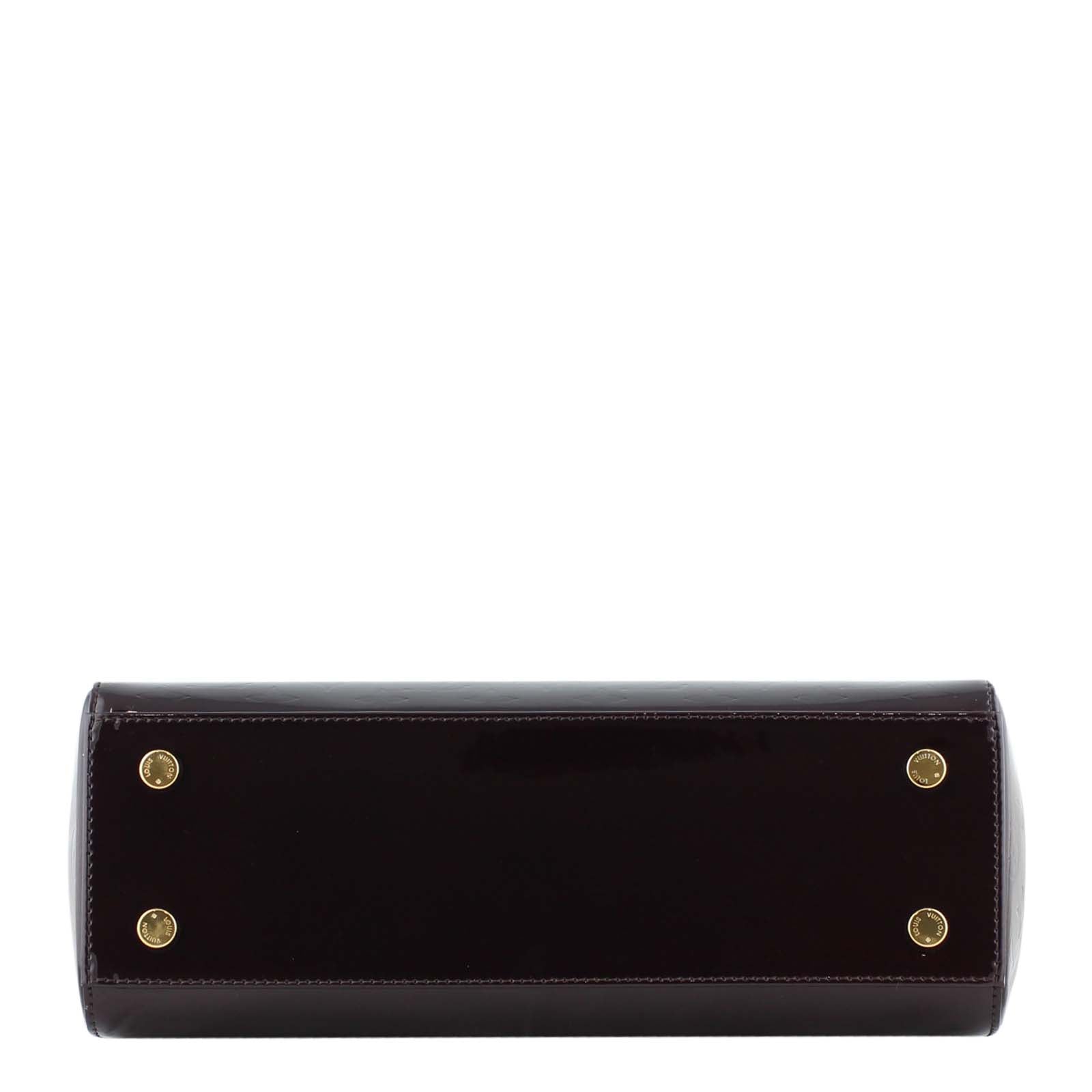 Louis Vuitton Brea Vernis Amarante MM Base