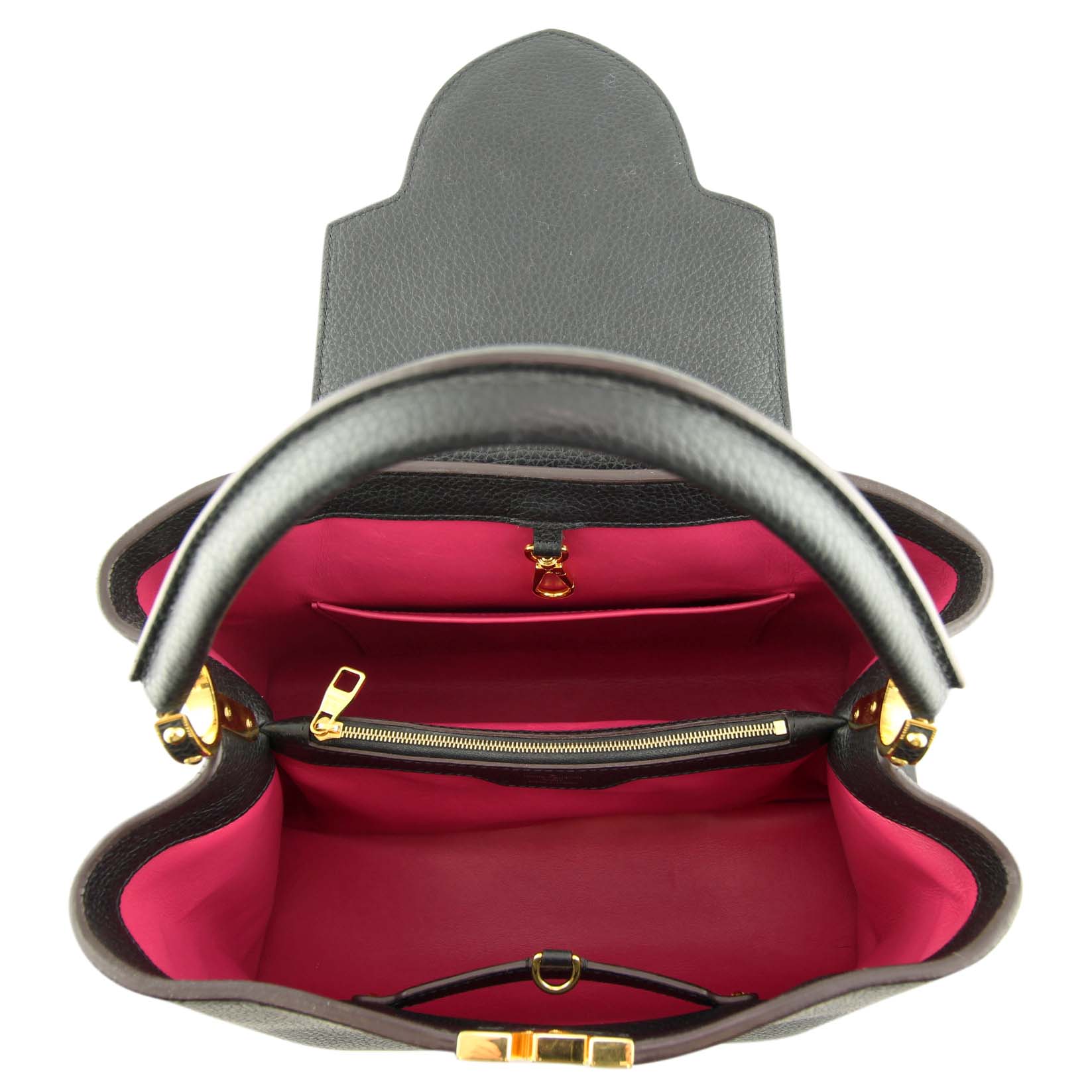 Louis Vuitton Capucines MM Inside