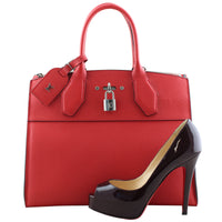 Louis Vuitton City Steamer MM Rubis Scale