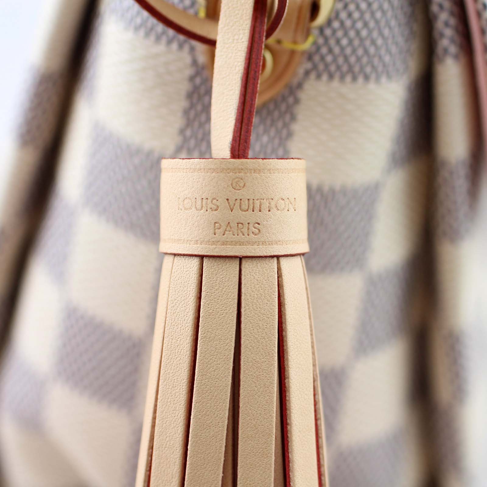 Louis Vuitton Croisette Damier Azur Tassel