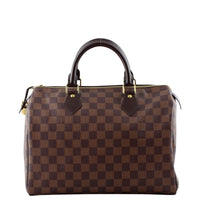 Louis Vuitton Speedy 30 Damier Ebene Back