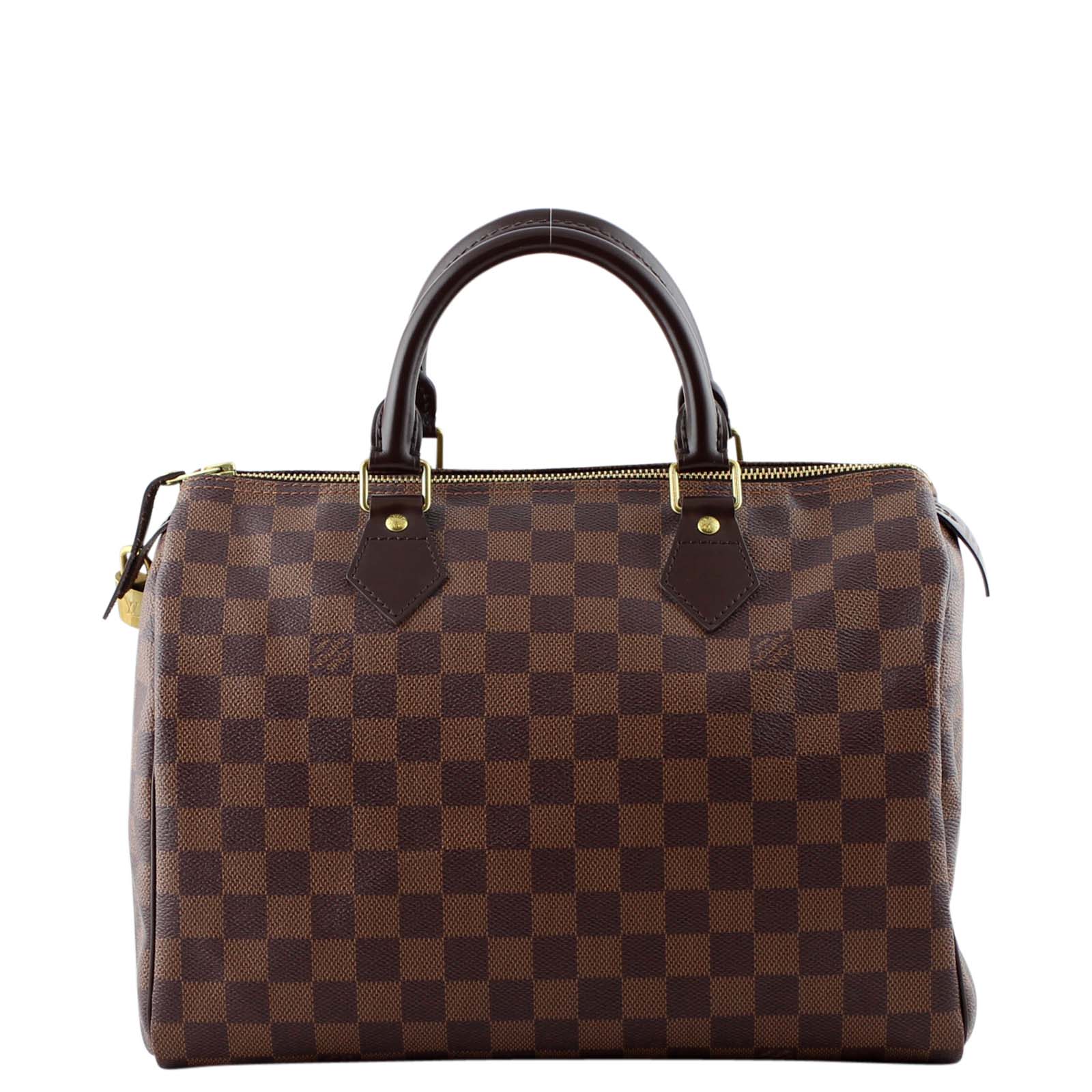 Louis Vuitton Speedy 30 Damier Ebene Back