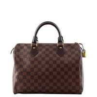 Louis Vuitton Speedy 30 Damier Ebene Front