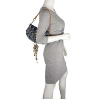 Louis Vuitton Monogram Denim Pleaty Raye Customisable Bag