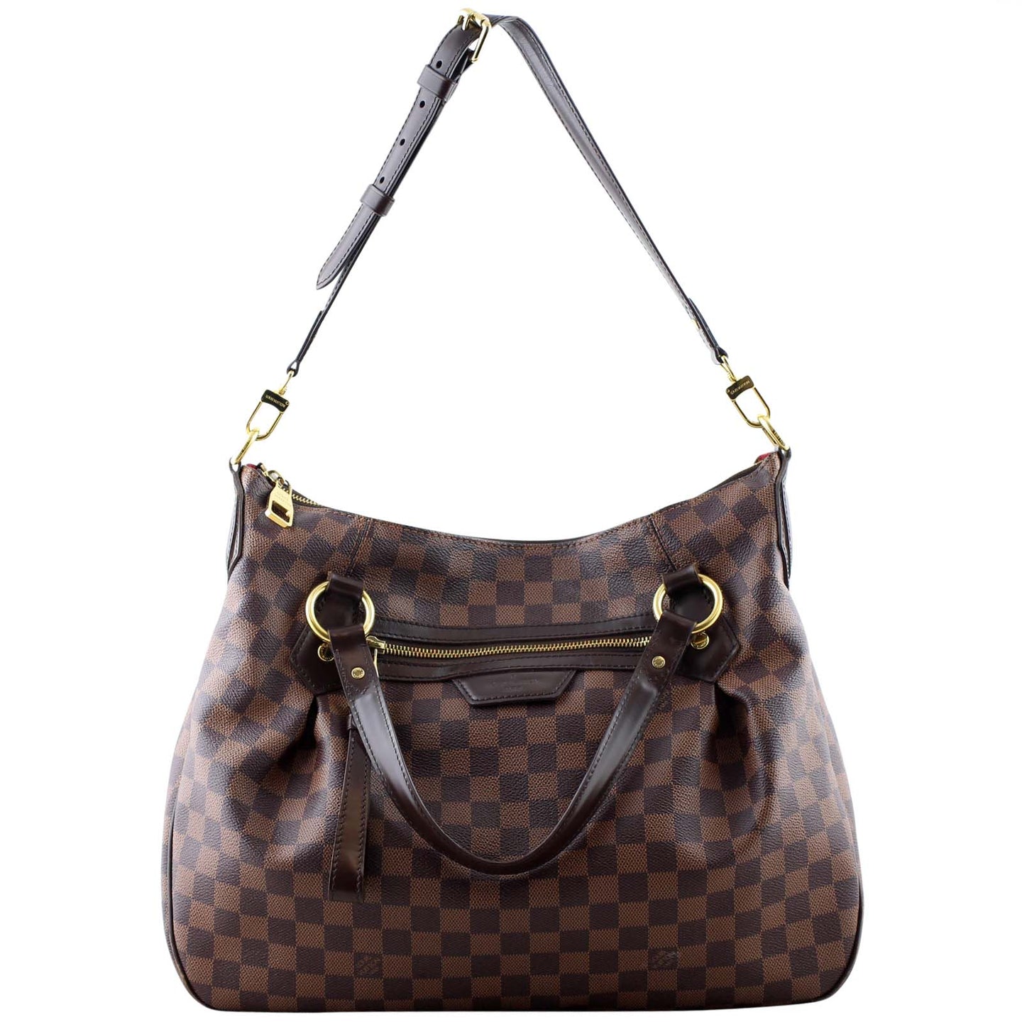 Louis Vuitton Evora MM Damier Ebene Front