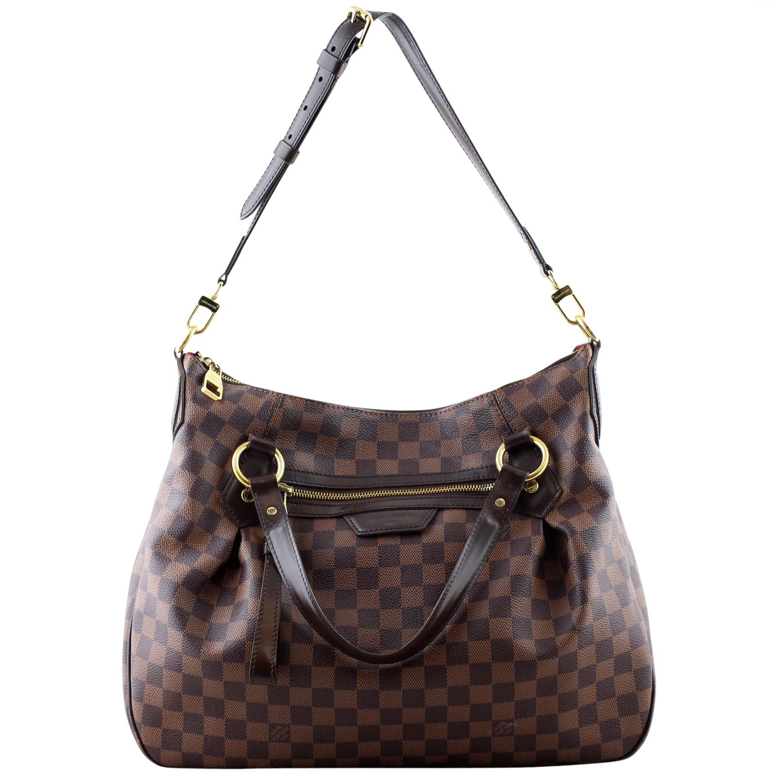 Louis Vuitton Evora MM Damier Ebene Front