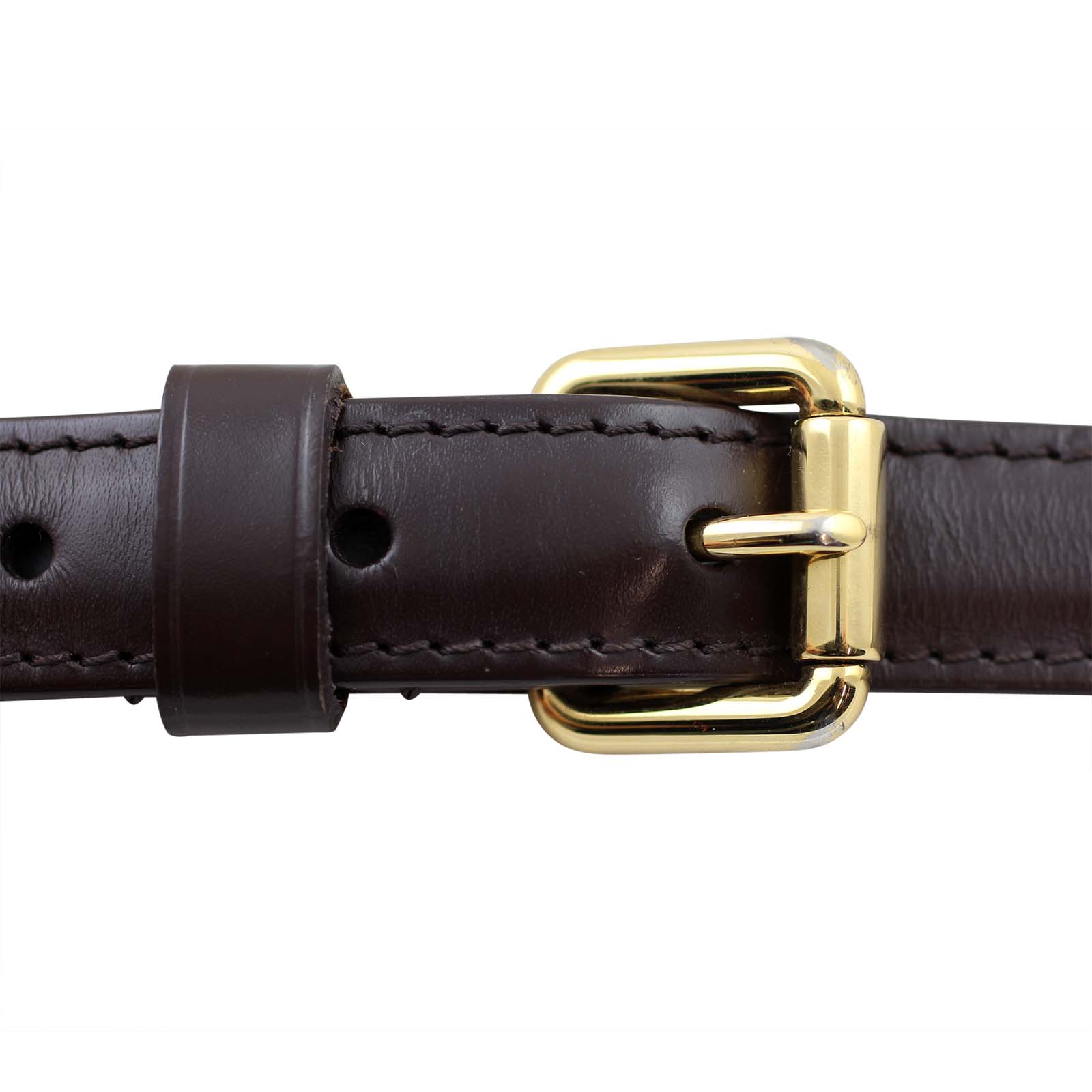 Louis Vuitton Evora MM Damier Ebene Buckle