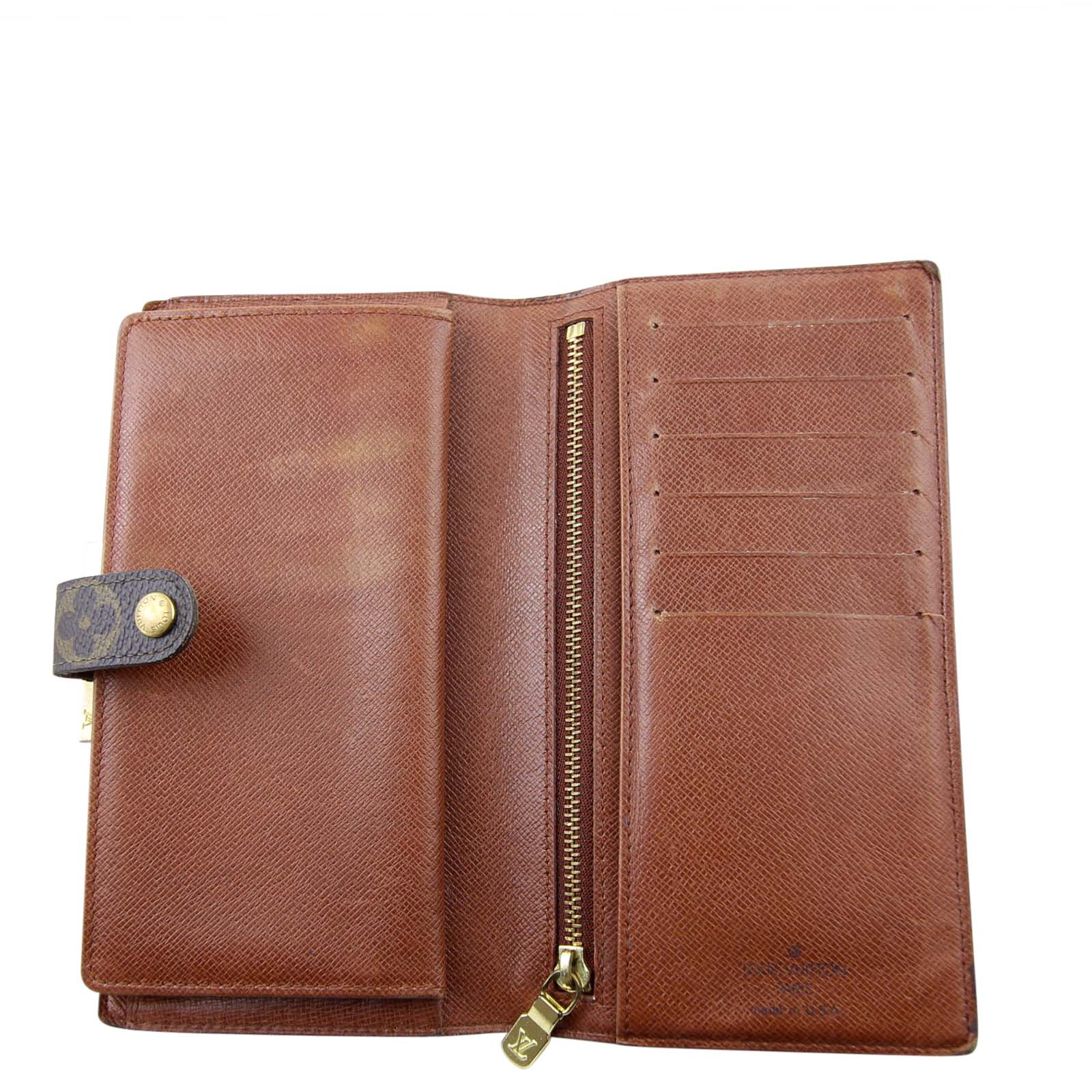Louis Vuitton French Wallet open