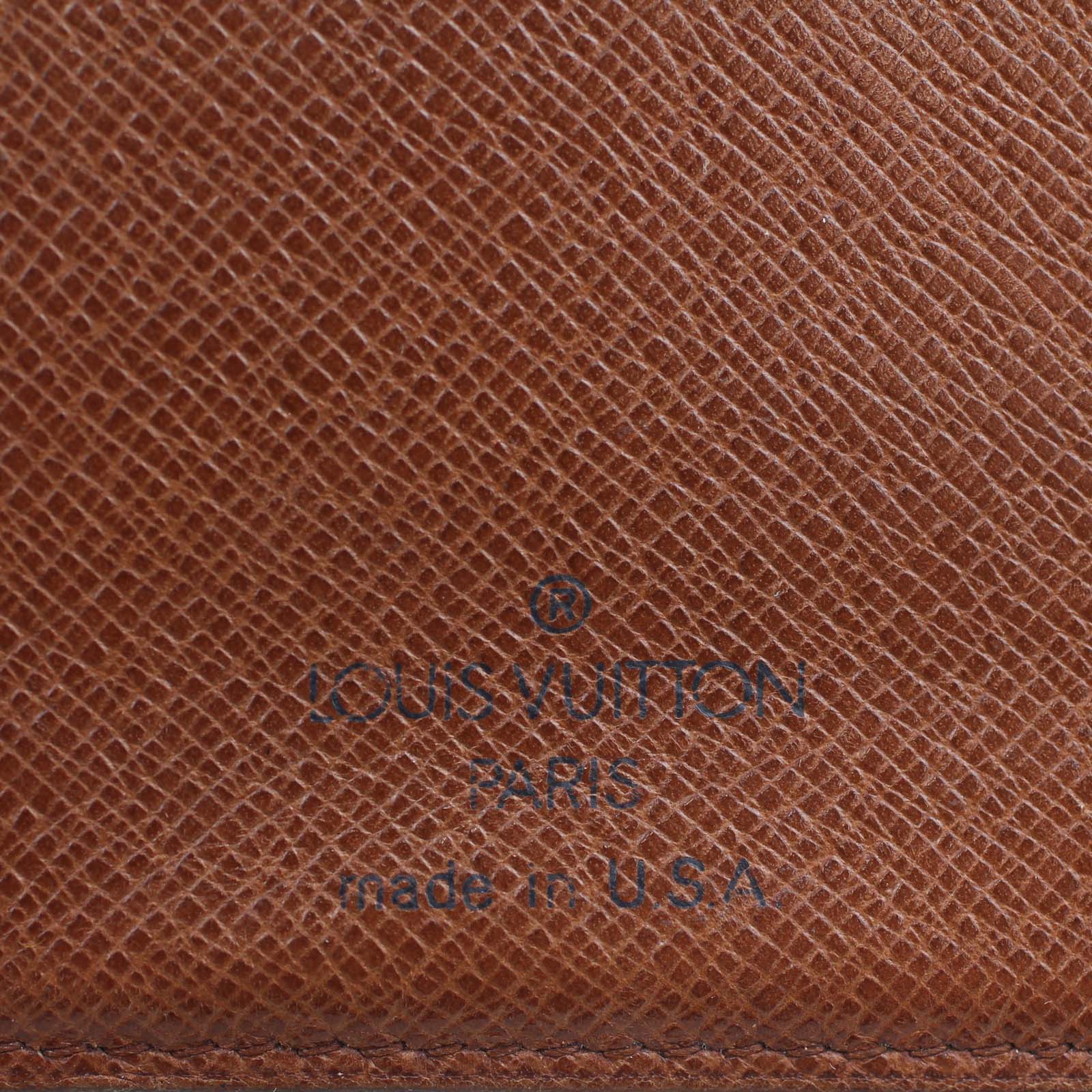 Louis Vuitton French Wallet stamp