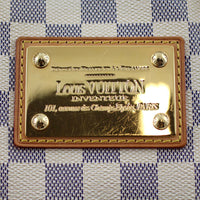 Louis Vuitton Hampstead GM Damier Azur Inventeur Plate