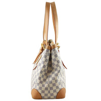 Louis Vuitton Hampstead GM Damier Azur Side