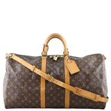 Louis Vuitton Keepall Bandoulière 55 Monogram Front