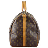 Louis Vuitton Keepall Bandoulière 55 Monogram Left