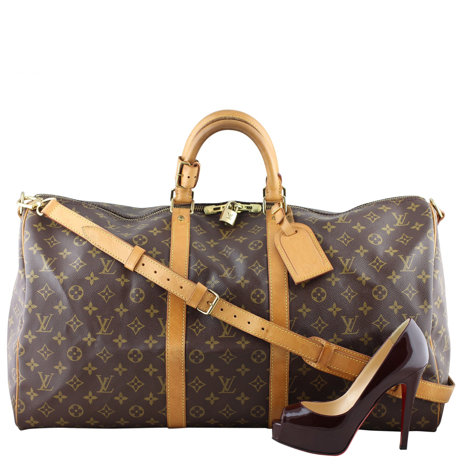 Louis Vuitton Keepall Bandoulière 55 Monogram