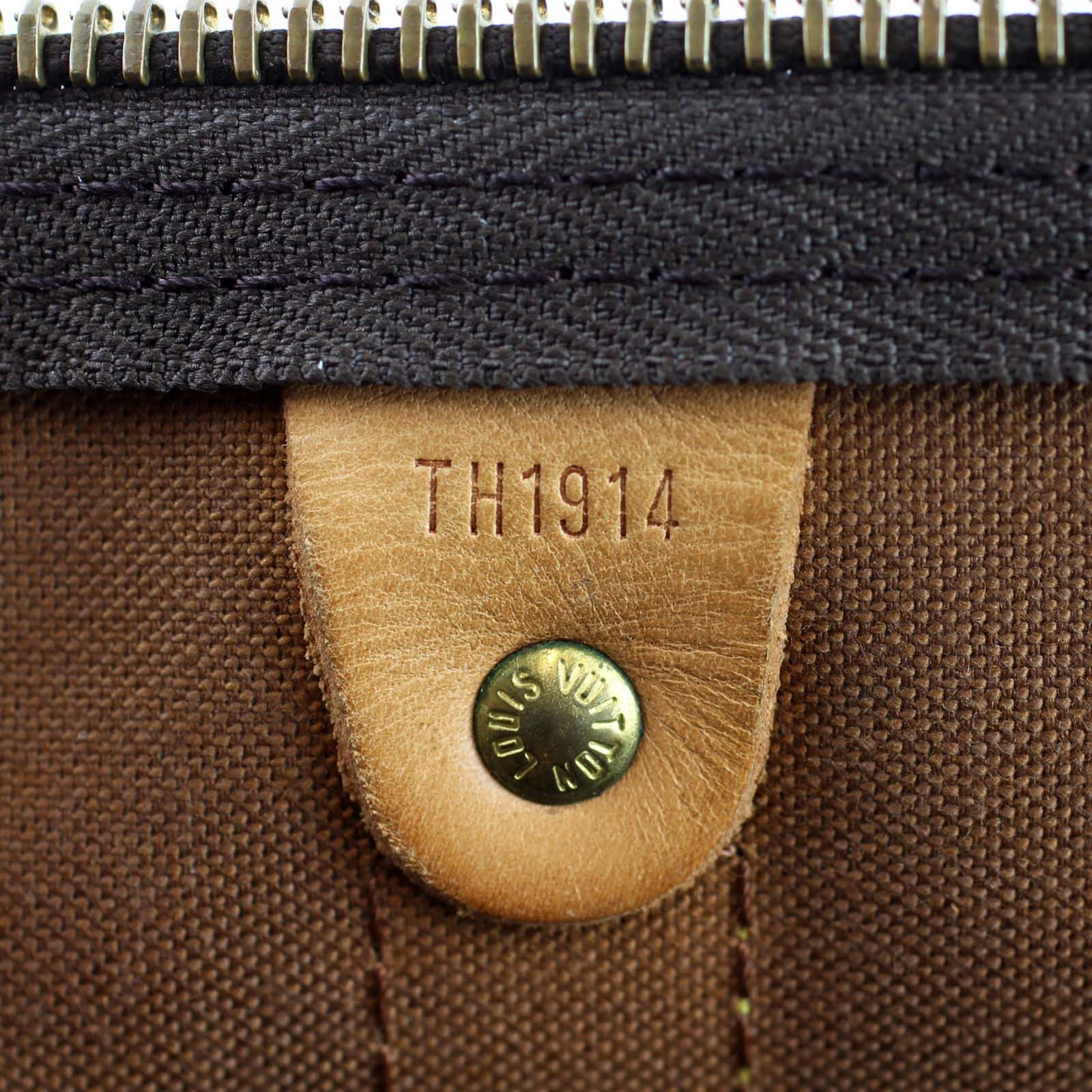 Louis Vuitton Keepall Bandoulière 55 Monogram Date Code