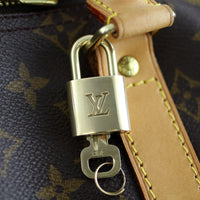 Louis Vuitton Keepall 45 Monogram Lock