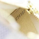 Louis Vuitton Key Pouch Damier Azur Date Code