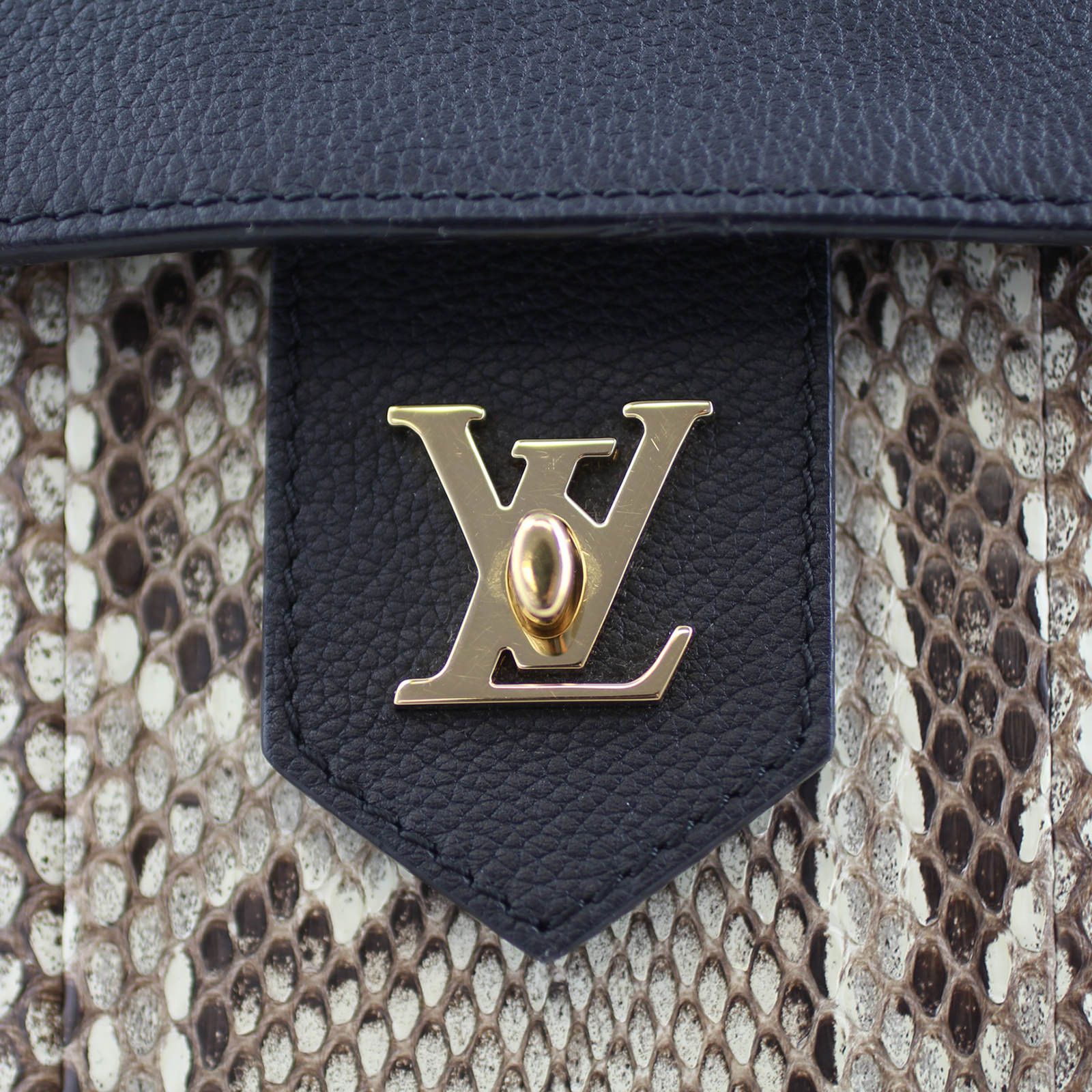 Louis Vuitton Lockme MM Tote Hardware