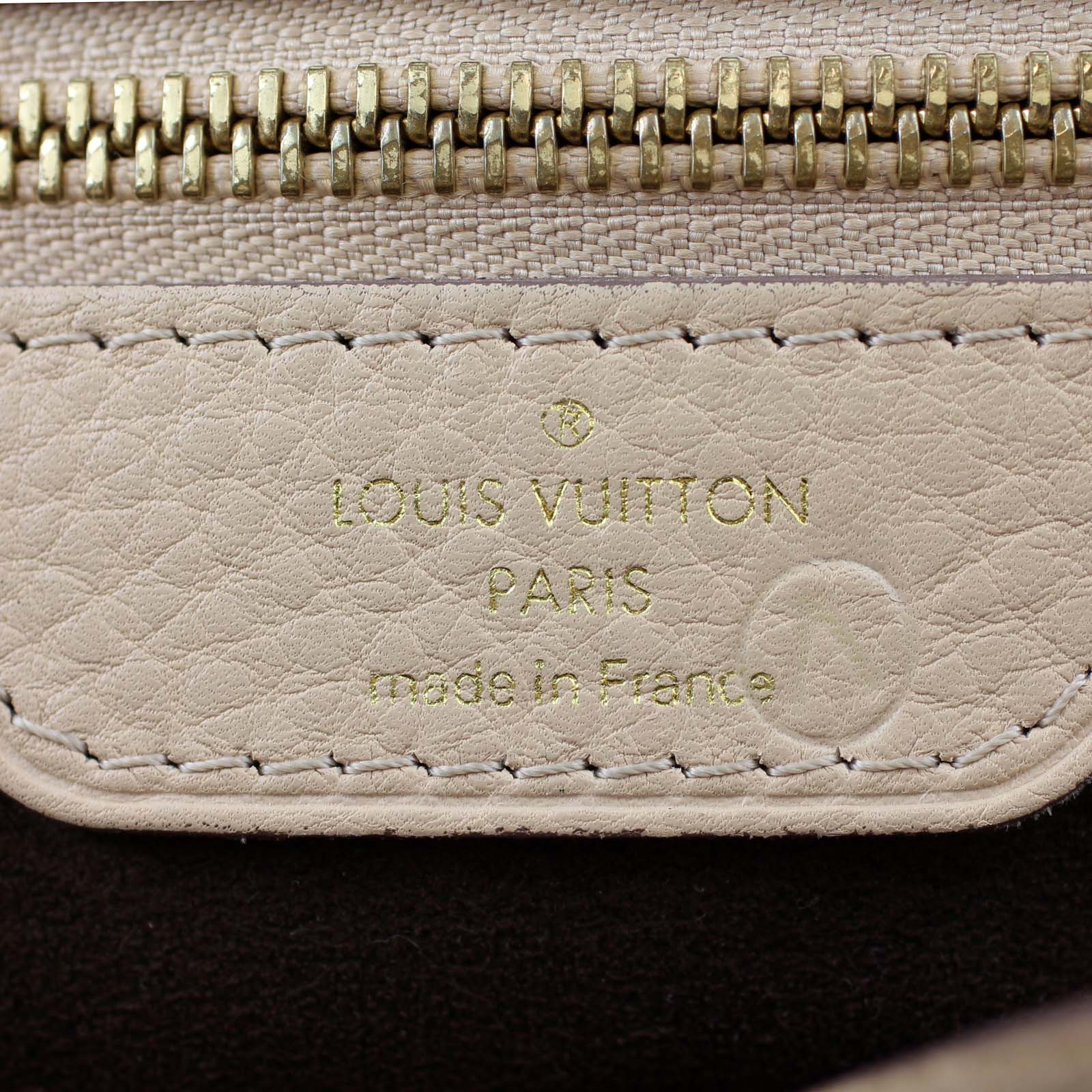 Louis Vuitton Mahina Cirrus PM internal stamp