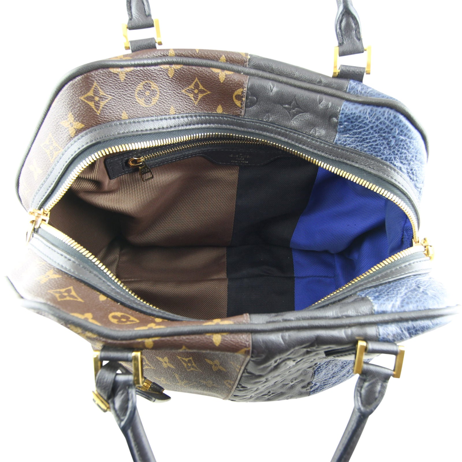 Louis Vuitton Marine Blocks Tote Interior