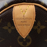 Louis Vuitton Monogram Speedy 35 LV Stamp