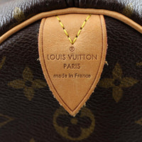 Louis Vuitton Monogram Speedy 35 LV Stamp