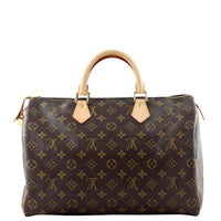 Louis Vuitton Monogram Speedy 35 back
