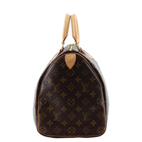Louis Vuitton Monogram Speedy 35 Left side