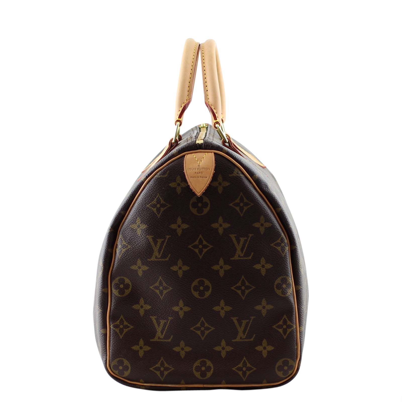 Louis Vuitton Monogram Speedy 35 Left side