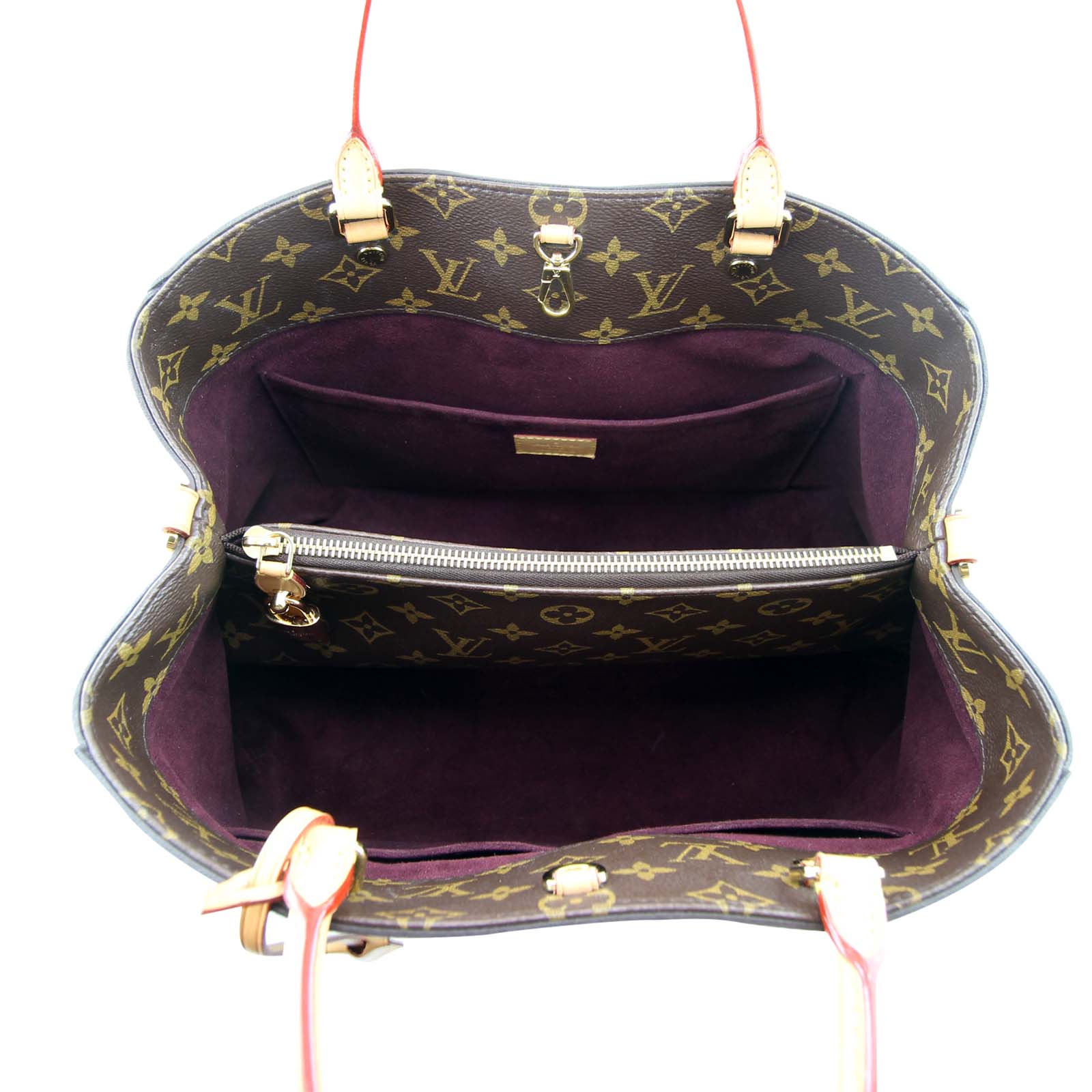 Louis Vuitton Montaigne Monogram GM Interior