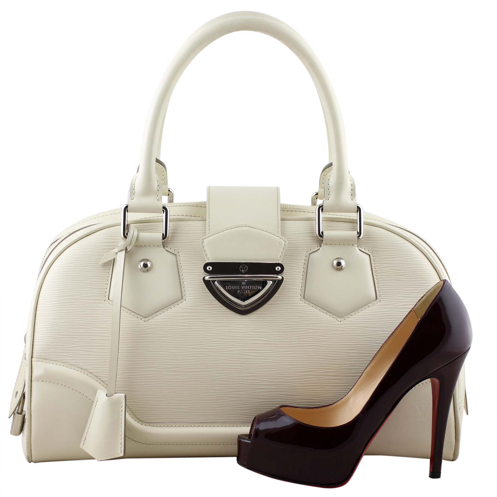 Louis Vuitton Montaigne Bowling GM Epi shoe