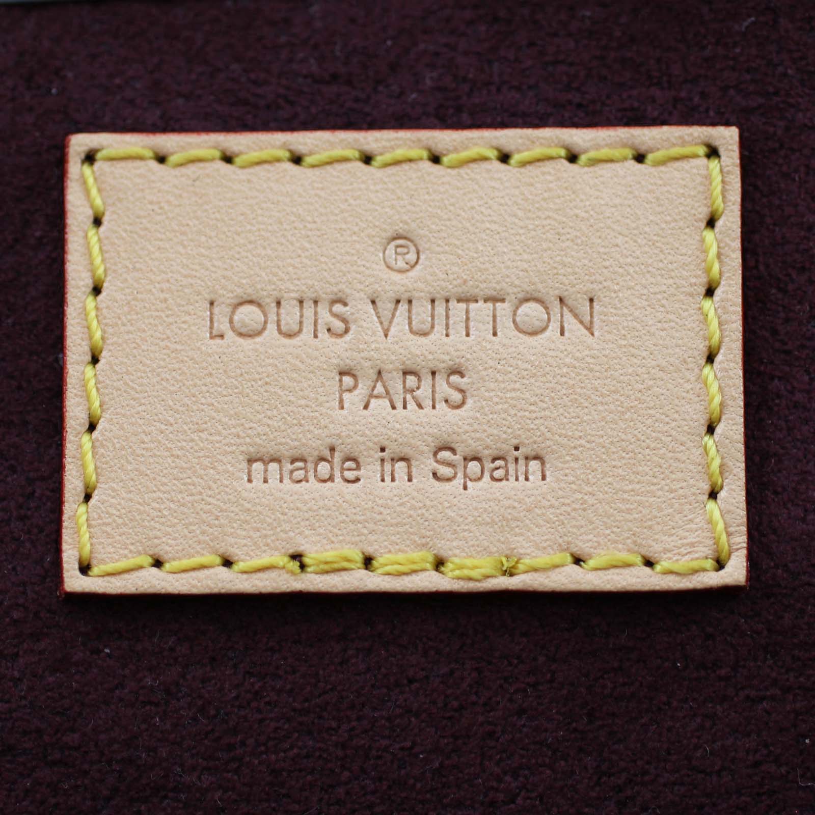 Louis Vuitton Montaigne MM Monogram Made in Spain