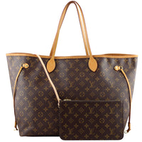 Louis Vuitton Neverfull GM Monogram Front w Pochette