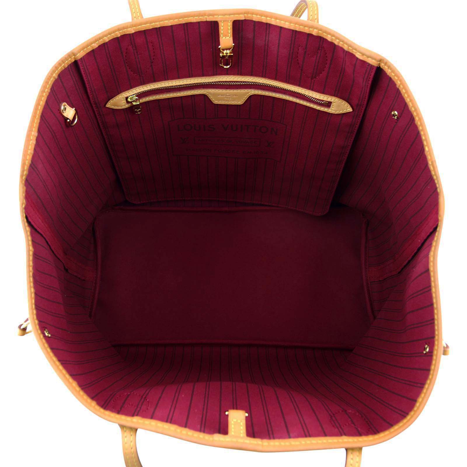 Louis Vuitton Neverfull GM Monogram Interior