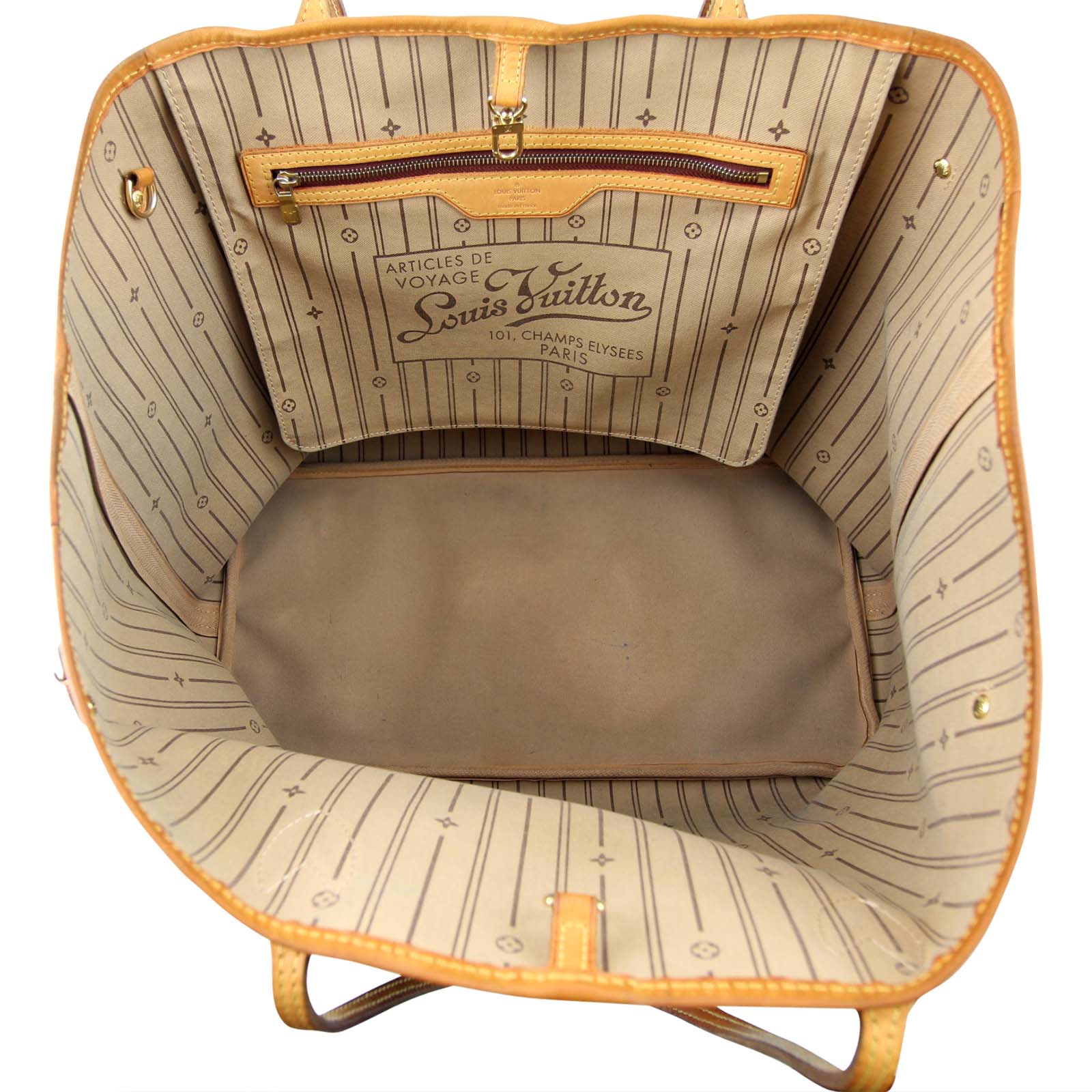 Louis Vuitton Neverfull GM Monogram Interior