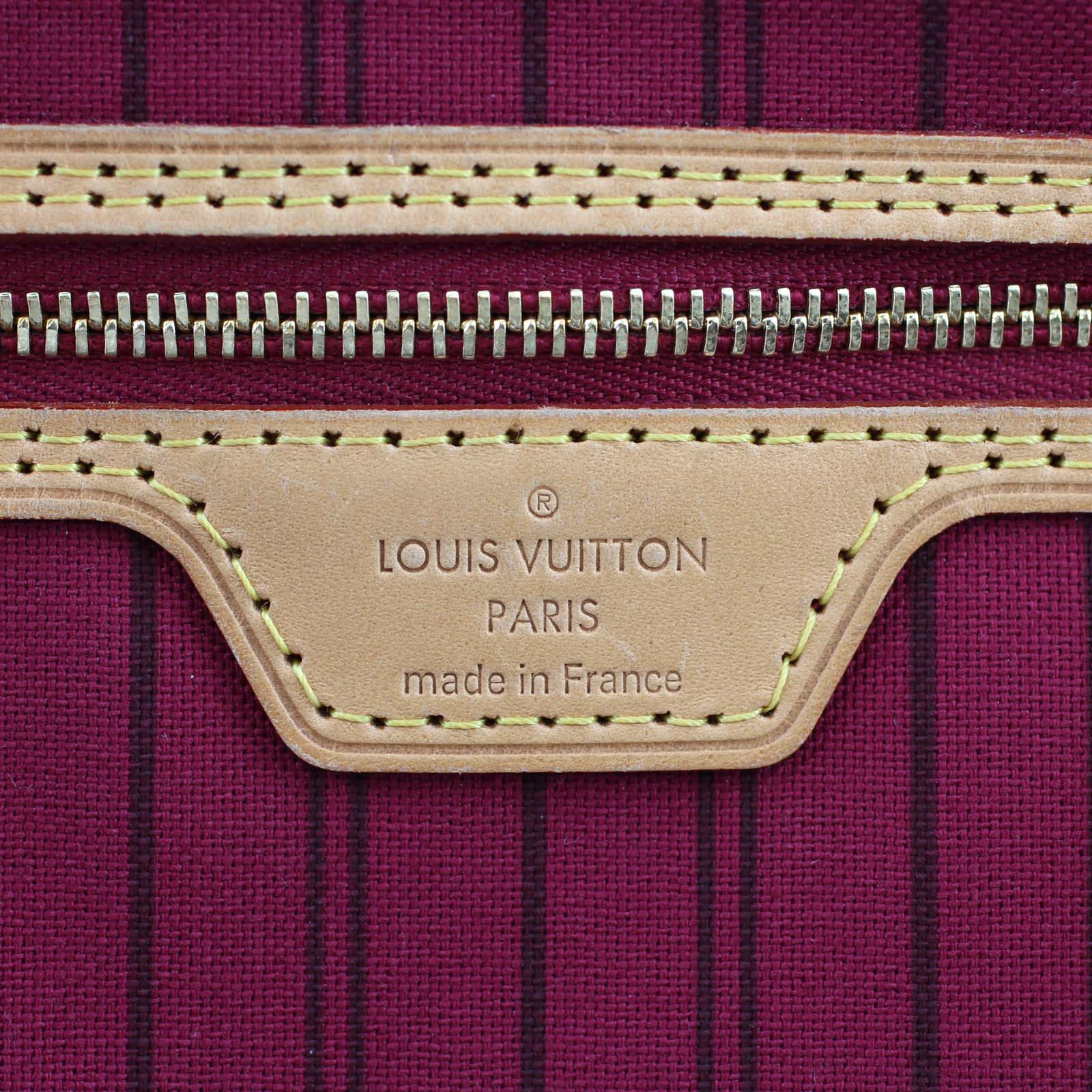 Louis Vuitton Neverfull GM Monogram LV Stamp