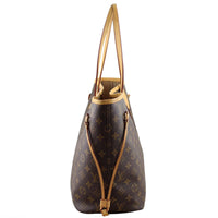 Louis Vuitton Neverfull MM Monogram Side