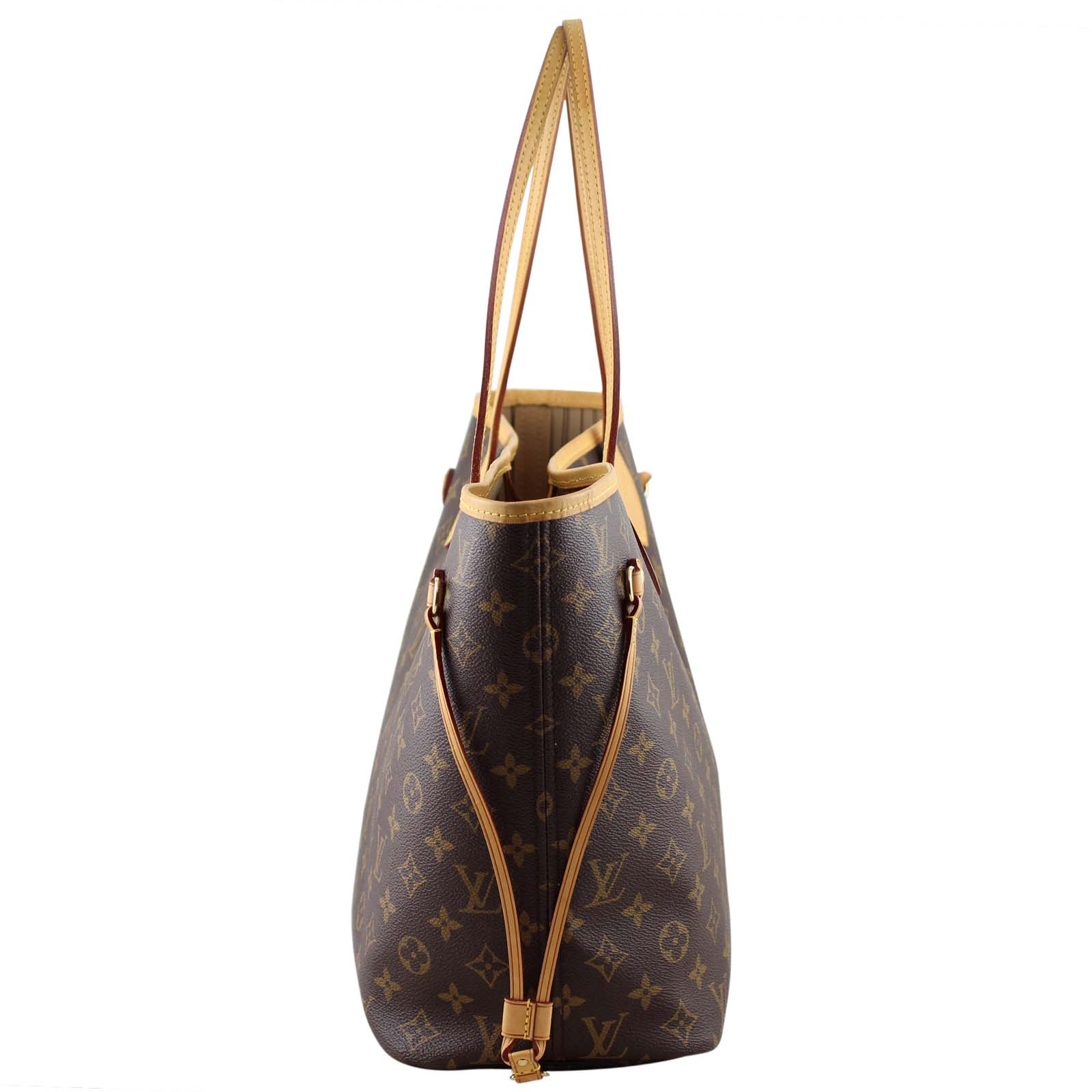 Louis Vuitton Neverfull MM Monogram Side