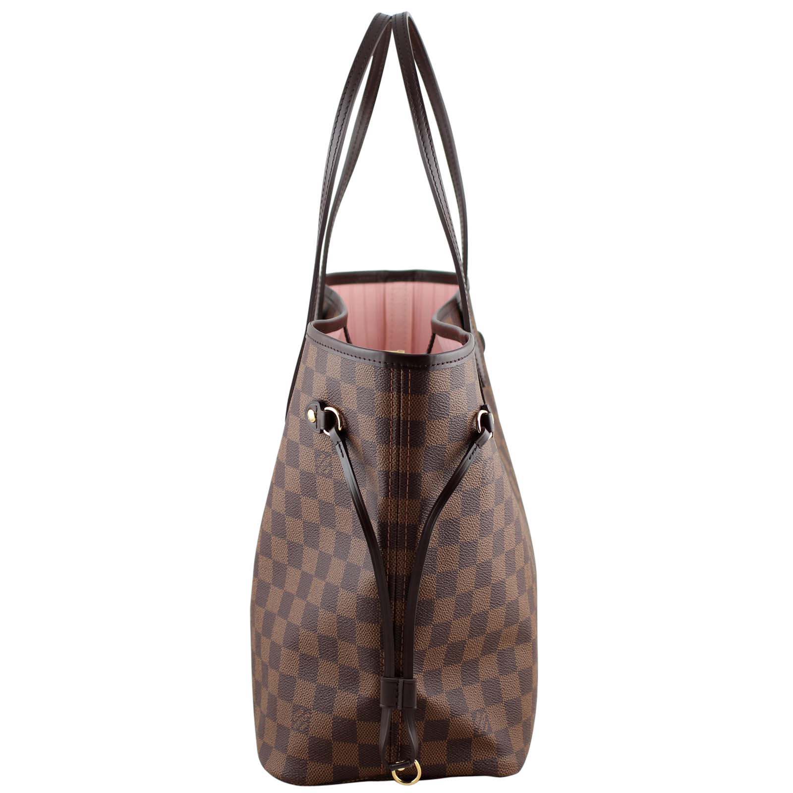 Louis Vuitton Neverfull MM Damier Ebene Left