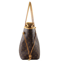 Louis Vuitton Neverfull MM Monogram Side