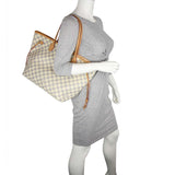 Louis Vuitton Neverfull MM Damier Azur Mannequin