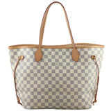 Louis Vuitton Neverfull MM Damier Azur Back